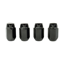 Load image into Gallery viewer, McGard Black Cone Seat Lug Nut Set M12 x 1.5 Thread – 4 Pack for Volvo 940 &amp; 960