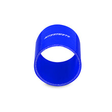Load image into Gallery viewer, Mishimoto 2.5 Inch Blue Straight Silicone Coupler – Universal Fit, High-Heat Resistant Automotive Hose