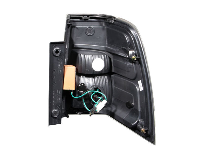 ANZO LED Tail Light Assembly for Ford Expedition 2007-2014 with Clear Lens and Black Housing