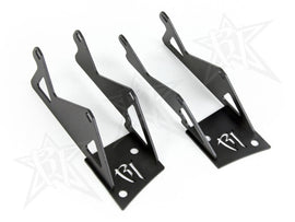 Rigid Industries Jeep JK Double A-Pillar Mount Kit Part #rig40335 for 2007-2015 Models