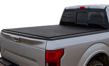 Load image into Gallery viewer, Access LOMAX Tri-Fold Hard Tonneau Cover for 2004 and Newer Ford F-150 with 5' 6" Bed – Black Urethane Finish