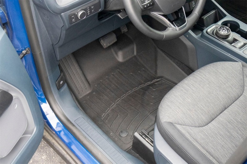 WeatherTech FloorLiner HP Front Floor Mats for 2022-2025 Ford Maverick Hybrid, Black - wet4417451IM