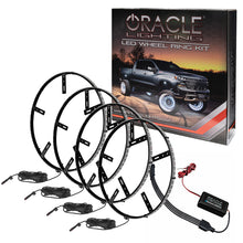 Load image into Gallery viewer, Oracle Lighting LED Illuminated Wheel Rings - ColorSHIFT Dynamic - 16.5-inch Aluminum Rings for Custom Wheels and Brake Rotors