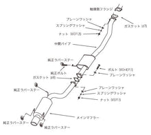 Load image into Gallery viewer, HKS Silent Hi-Power Exhaust System for Nissan Skyline GT-R E-BNR32 – Part Number HKS31019-AN011