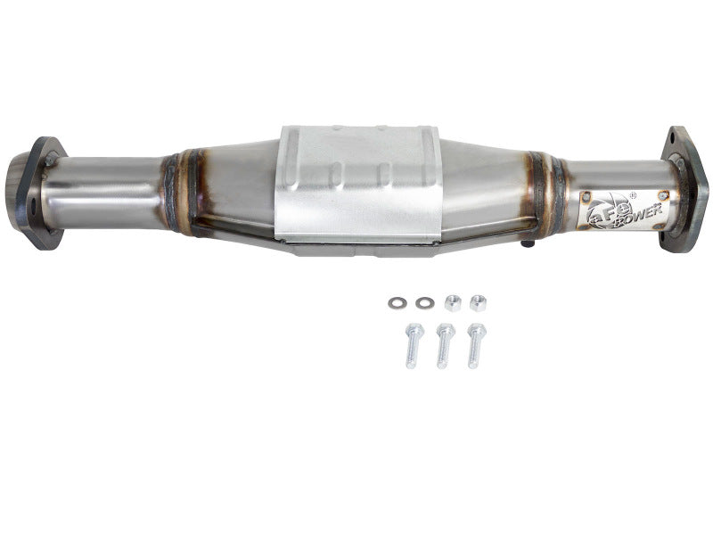 aFe Power Direct Fit Stainless Steel Rear Catalytic Converter for Jeep Wrangler (TJ) 00-03 I6-4.0L