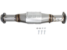 Load image into Gallery viewer, aFe Power Direct Fit Stainless Steel Rear Catalytic Converter for Jeep Wrangler (TJ) 00-03 I6-4.0L