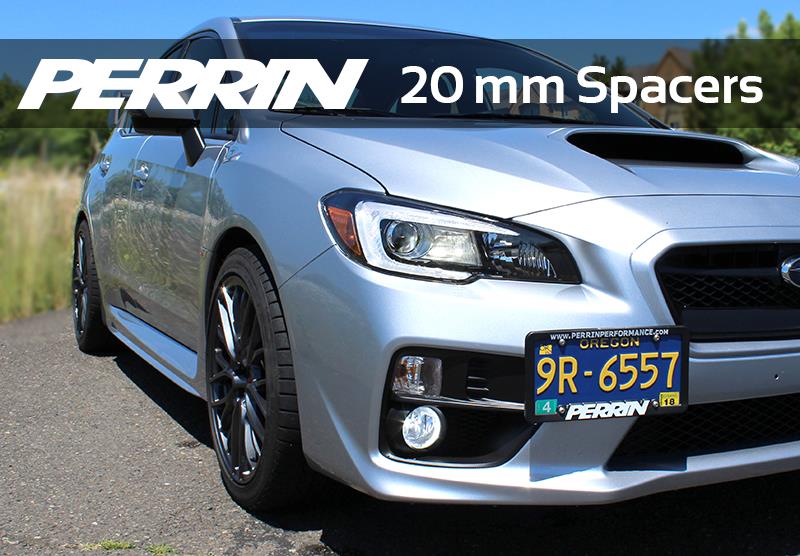 Perrin Performance 20mm Wheel Spacers for Subaru WRX and STI (Part #perPSP-WHL-020BK)