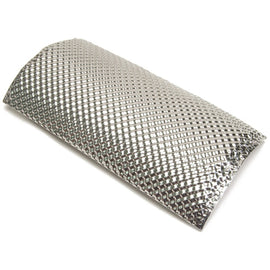 DEI Pipe Shield 6in x 12in - High-Temperature Stainless Steel Heat Barrier for Automotive Applications