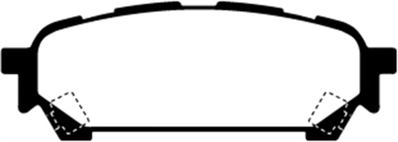 EBC Ultimax OEM Replacement Rear Brake Pads for Subaru Impreza and Saab 9-2X * Part No. EBC UD1004