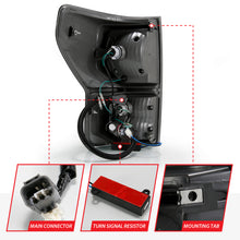 Load image into Gallery viewer, ANZO 2007-2013 Toyota Tundra LED Tail Light Assembly with Smoke Lens and Black Housing