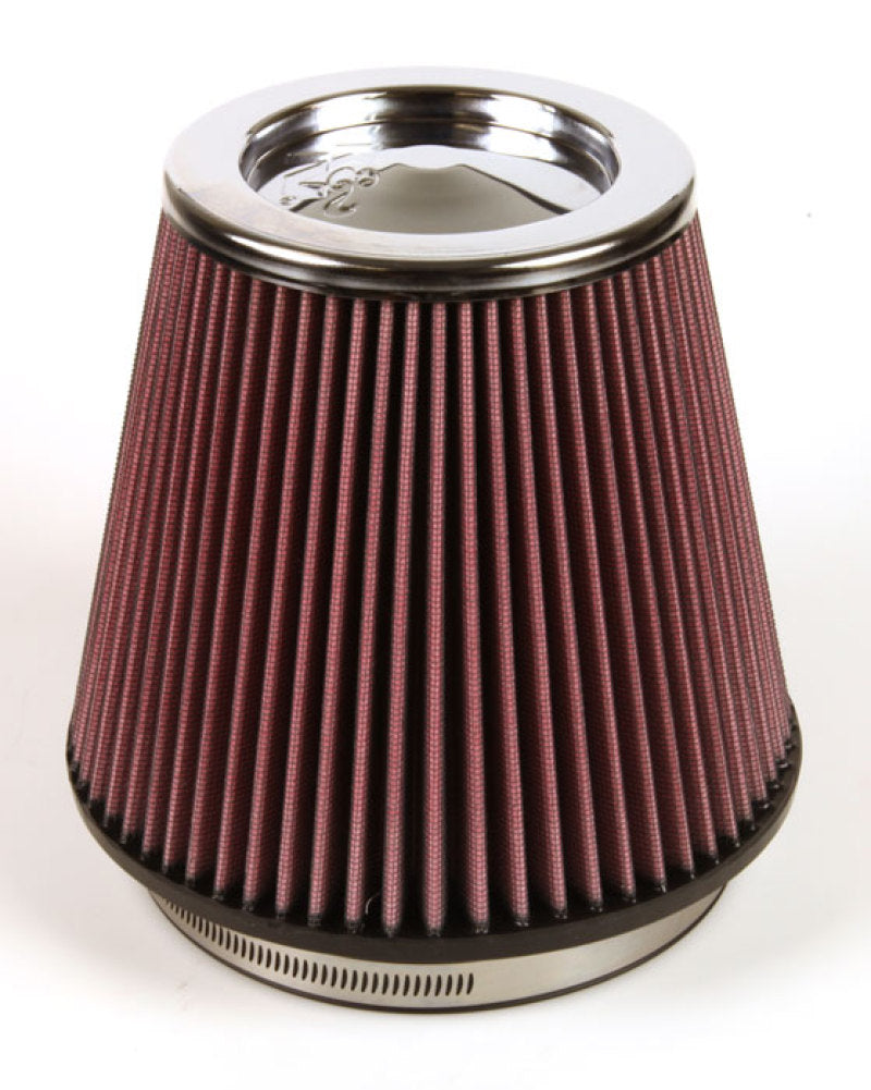 K&N Engineering Round Tapered Universal Air Filter * 6 Inch Flange, 7.5 Inch Base OD, 5 Inch Top OD, 6.5 Inch Height