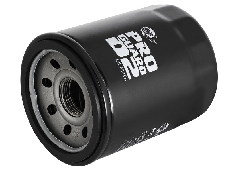 aFe ProGuard D2 Oil Filter for Nissan Trucks and Honda Cars * Heavy Duty Canister with Built-In Seal and 3/8" Ratchet Drive