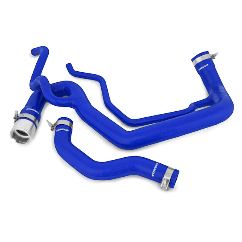 Mishimoto 06-10 Chevy Duramax 6.6L Silicone Coolant Hose Kit - Blue