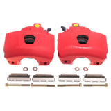 PowerStop - Red Powder-Coated Performance Front Brake Caliper Set for Ford F-150 and Bronco
