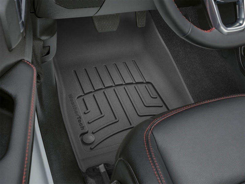 WeatherTech FloorLiner HP for 2018-2019 Jeep Wrangler and 2020+ Jeep Gladiator * Front, Black