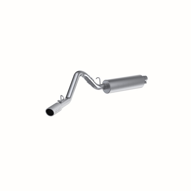 MBRP Armor Lite Series Cat Back Exhaust System for Jeep Wrangler 1997-1999 with 2.5-Inch Diameter and 3.5-Inch Tip