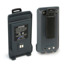 Load image into Gallery viewer, Rugged Radios GMR2 Replacement Lithium Battery with 12V Charge Port and Belt Clip - Grey