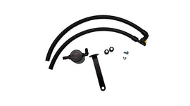 J&L JLT3078D-B 3.0 Oil Separator for 2021–2021.5 Ford Bronco 2.3L EcoBoost, Black Anodized