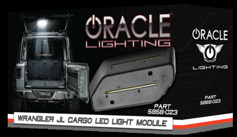 Oracle Jeep Wrangler JL Cargo LED Light Module - Amber and White LED Lighting for Enhanced Rear Cargo Illumination