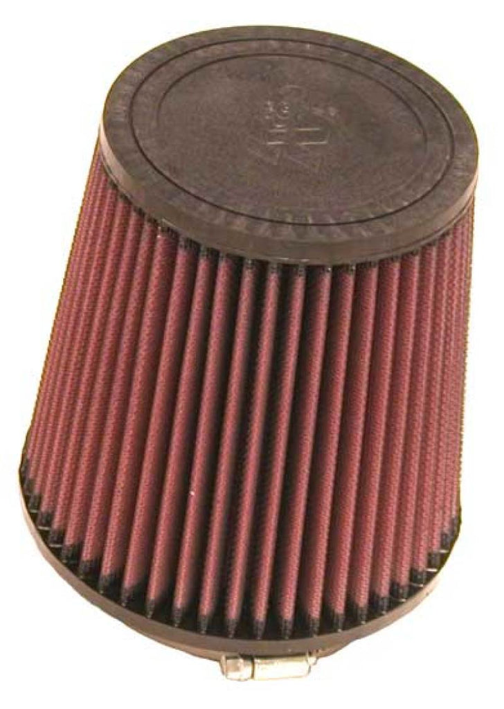 K&N Engineering Universal Rubber Round Tapered Air Filter - 4.5 Inch Flange, 6 Inch Height