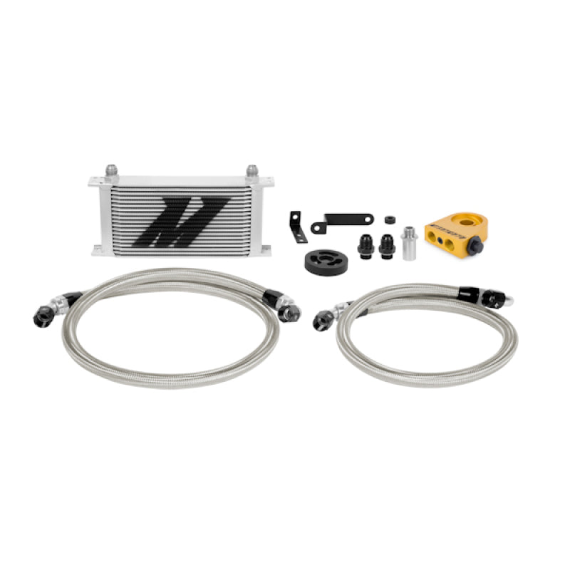 Mishimoto 2008-2014 Subaru WRX Thermostatic Oil Cooler Kit for Enhanced Engine Cooling