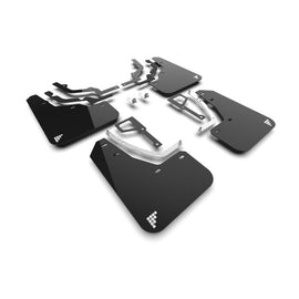 Rally Armor 2025 Hyundai Ioniq 5 N Black UR Mud Flap with Silver Battery Logo
