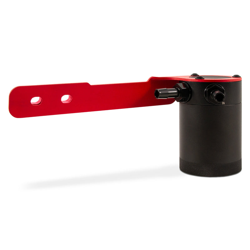 Mishimoto 2018+ Honda Accord 2.0T Baffled Oil Catch Can Kit with Red Mounting Bracket