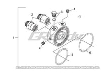 Load image into Gallery viewer, GReddy Universal Oil Filter Block Adapter Part Number gre12002801 for Automotive Applications