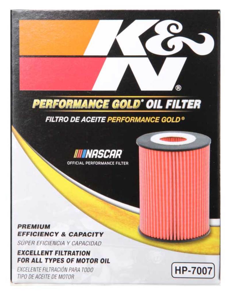 K&N Engineering Part KN-HP-7007 Cartridge Oil Filter for BMW 3 Series and Z3 Models