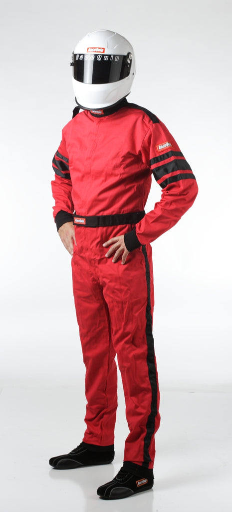 RaceQuip Red SFI-1 1-L Suit - Medium by Racequip, Part Number RQP110013