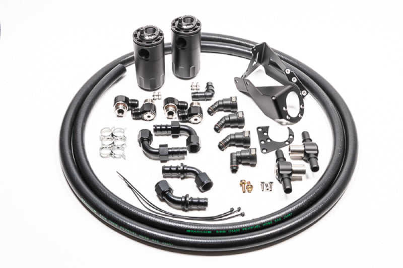 Radium Engineering Dual Catch Can Kit for Nissan R32 Skyline GT-R – Fluid Lock System