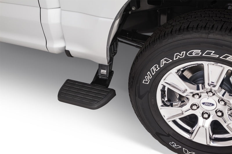 AMP Research BedStep for 2015-2018 Ford F-150 * Retractable Rear Bumper Access Step in Black