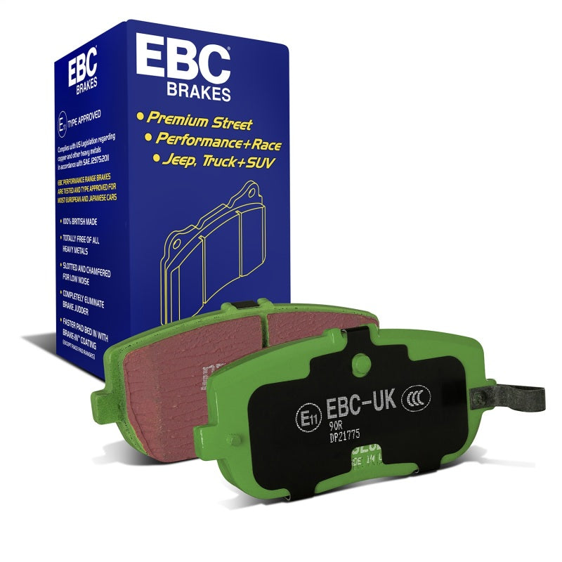 EBC Greenstuff 2000 Series Rear Brake Pads DP21775 for Mazda MX-5 Miata
