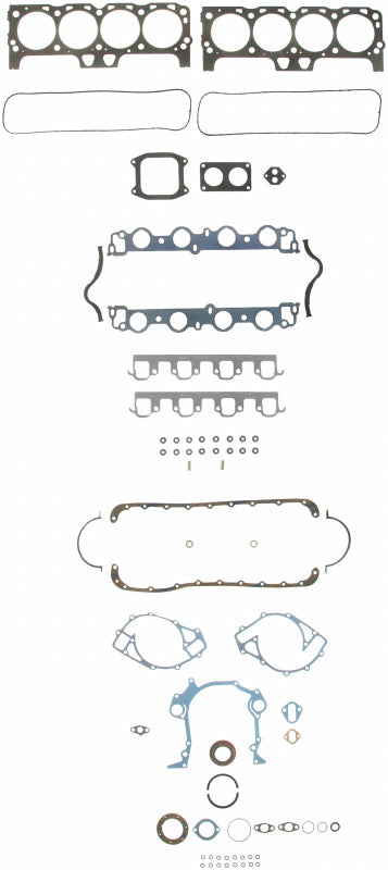 Fel-Pro Ford F-250 260-1452 Engine Gasket Set for 1987-1989 Ford E-Series Vans and Econoline Models
