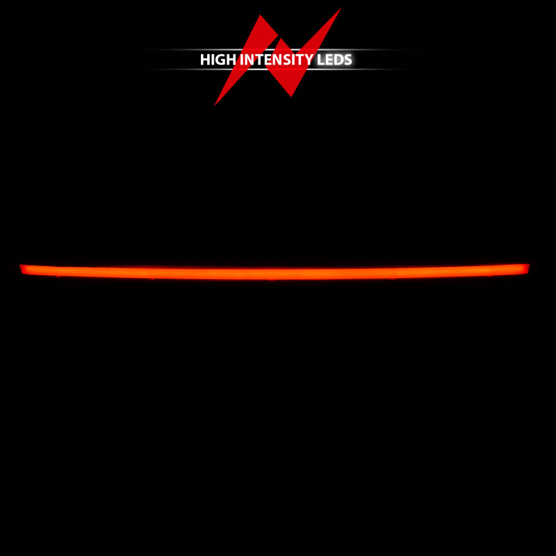 ANZO 2007-2014 Chevrolet Suburban 1500 LED Third Brake Light Assembly with Smoke Lens and Spoiler