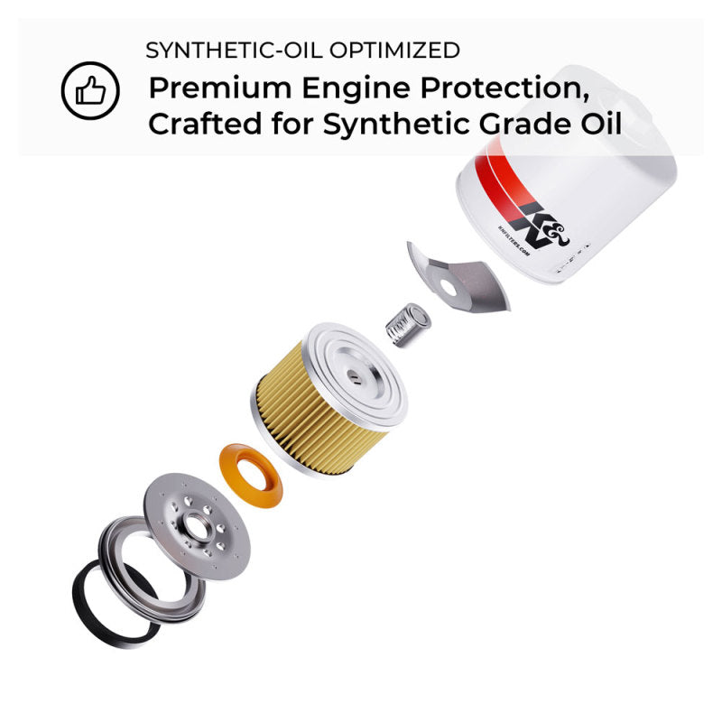 K&N Engineering HP-3001 Premium Oil Filter for Volkswagen Vehicles