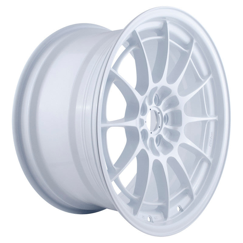 Enkei NT03+M 18x9.5 Vanquish White Wheel with 5x114.3 Bolt Pattern and 40mm Offset – Part Number enk3658956540WP