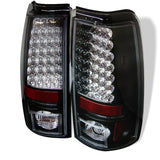 Spyder Chevy Silverado 1500 99-02 LED Tail Lights Black - Part #spy5002044