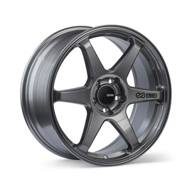 Enkei T6R 18x9.5 Matte Gunmetal Wheel with 38mm Offset and 5x114.3 Bolt Pattern