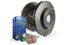 Load image into Gallery viewer, EBC S3KF1254 Brake Kit for 2005-2006 Honda CR-V * Greenstuff Pads and GD Slotted Rotors