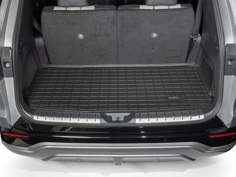 WeatherTech 401724 Cargo Liner for 2024 Toyota Grand Highlander and Lexus TX, Behind 3rd Row, Black