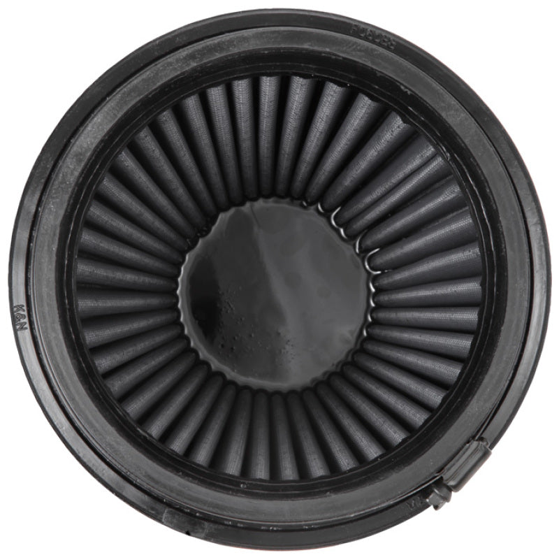 K&N Engineering RU-3101HBK Black Universal Rubber Air Filter * 6-inch Tapered Round Flange