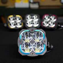 Load image into Gallery viewer, KC HiLiTES FLEX ERA 4 Series Blue Bezel Ring - Replacement for Standard Gold Bezel