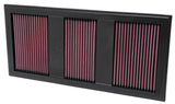 K&N Replacement Air Filter for Mercedes-Benz C300, C350, E300, GLK350, ML350, S350, and SLK350 * Part Number KN-33-2985