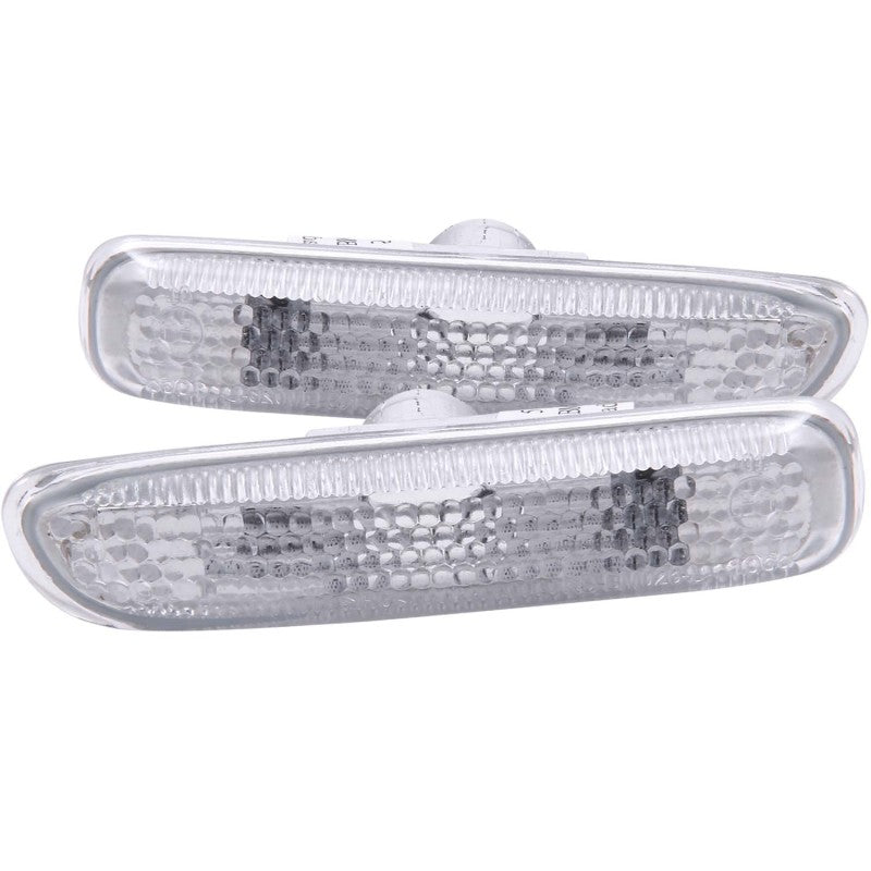 ANZO 1999-2001 BMW 3 Series Side Marker Lights with Clear Lens - Pair