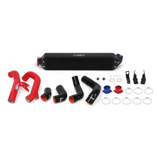Load image into Gallery viewer, Mishimoto 2016+ Honda Civic 1.5T / 2017+ Honda Civic Si Black Intercooler Kit with Red Pipes