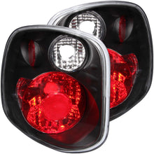 Load image into Gallery viewer, ANZO 2001-2003 Ford F-150 Tail Light Assembly with Clear Lens and Black Housing Pair