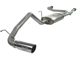 aFe MACH Force XP Cat-Back Exhaust System with Polished Tip for Nissan Titan 04-15 V8 5.6L - Part #AFE49-46102-P
