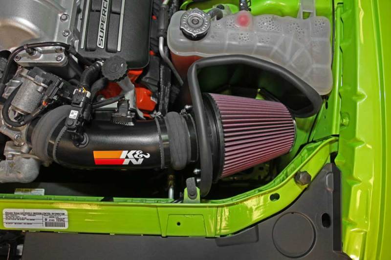 K&N Engineering 69-2550TTK Cold Air Intake System for 2015-2017 Dodge Challenger and Charger 6.2L V8