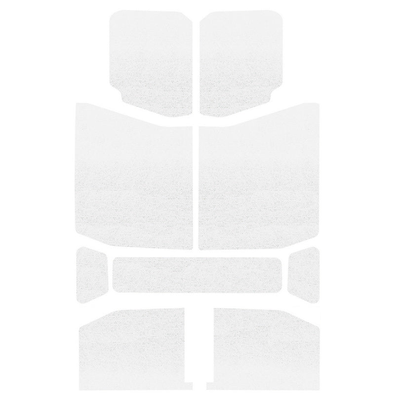 DEI Boom Mat Headliner for Jeep Wrangler JL 4-Door 2018-2020 – Noise and Heat Insulation, White